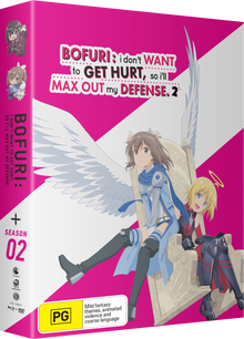 Bofuri: I Don't Want to Get Hurt, so I'll Max Out My Defense - Season 2 DVD / Blu-Ray Combo - Limited Edition