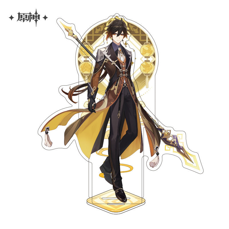 Liyue Harbor Series Character Acrylic Stand - Zhongli