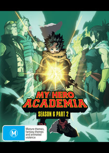 My Hero Academia - Season 6 Part 2 DVD / Blu-Ray Combo
