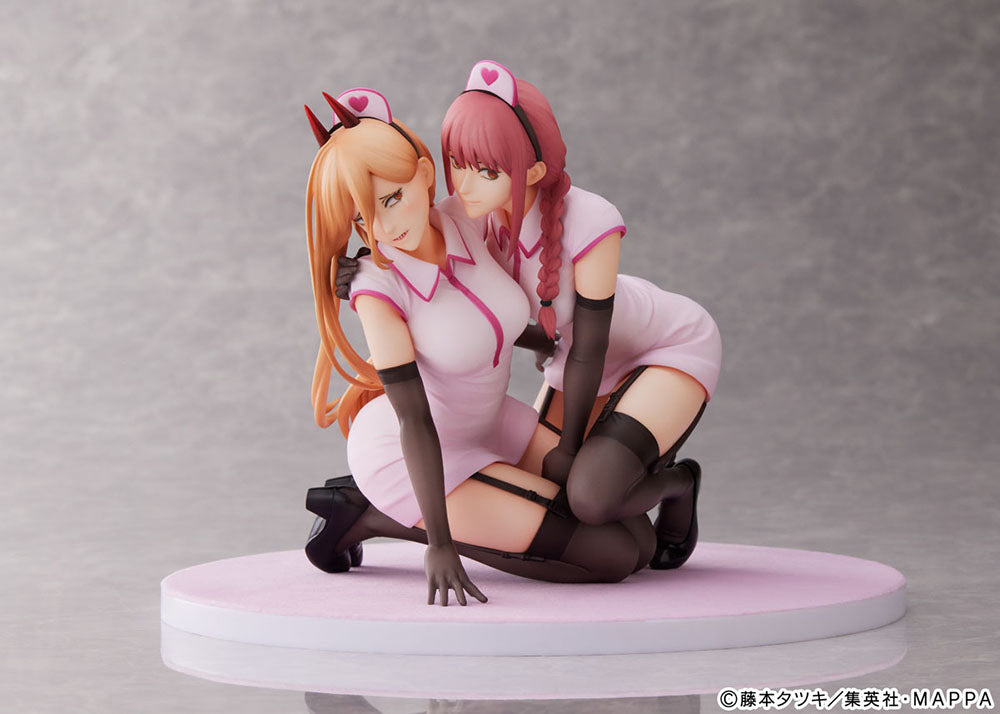 Chainsaw Man: Power & Makima Nurse Ver. - 1/7 Scale Figure Set (Furyu Corporation)