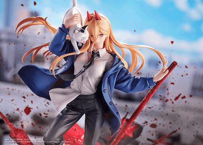 Chainsaw Man: Power & Meowy - 1/7 Scale Figure (Sega Co., Ltd.) - Ultra Rare POP