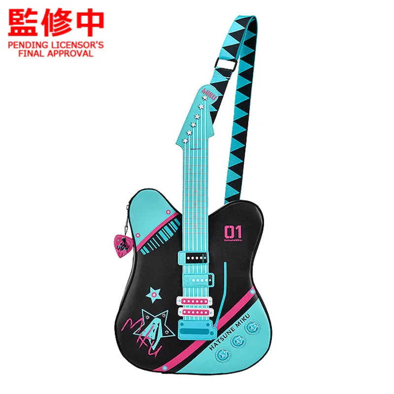 Character Vocal Series 01: Hatsune Miku: Guitar-Shaped Shoulder Bag - Ultra Rare POP