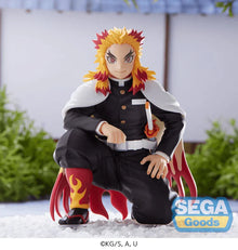 Demon Slayer: Kimetsu No Yaiba: Pm Perching Figure Kyojuro Rengoku -Hashira Meeting-(Re-Run) (Sega) - Ultra Rare POP
