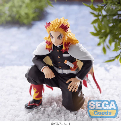 Demon Slayer: Kimetsu No Yaiba: Pm Perching Figure Kyojuro Rengoku -Hashira Meeting-(Re-Run) (Sega) - Ultra Rare POP