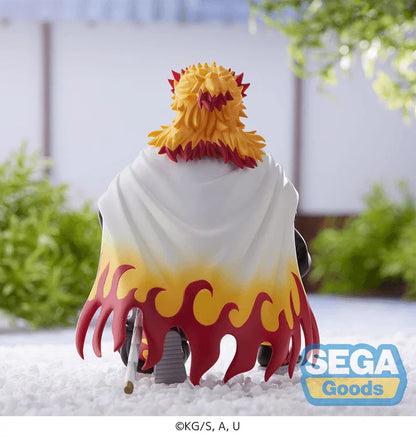 Demon Slayer: Kimetsu No Yaiba: Pm Perching Figure Kyojuro Rengoku -Hashira Meeting-(Re-Run) (Sega) - Ultra Rare POP