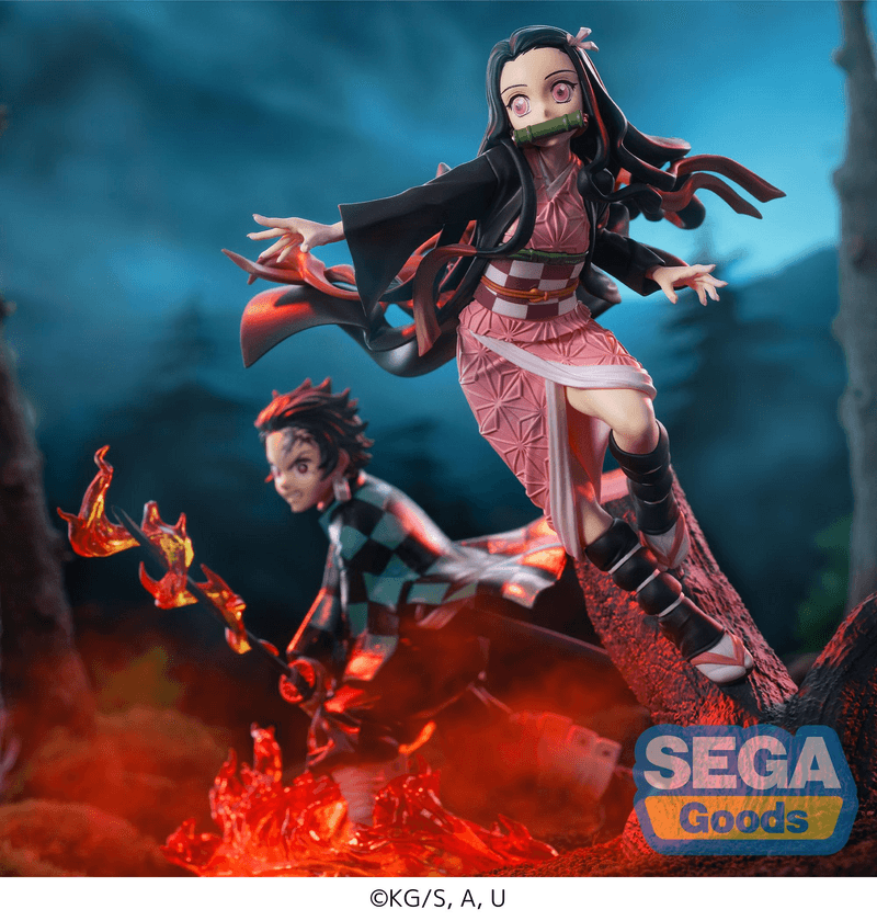 Demon Slayer: Kimetsu No Yaiba: Xross Link Figure Nezuko Kamado - Ultra Rare POP