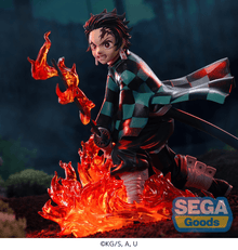 Demon Slayer: Kimetsu No Yaiba: Xross Link Figure Tanjiro Kamado - Ultra Rare POP