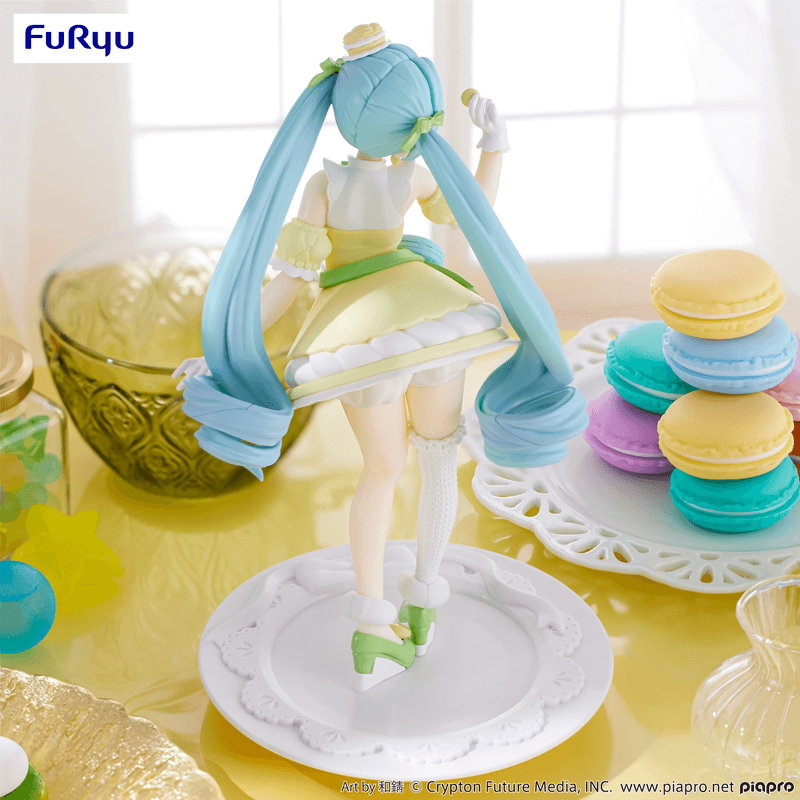 Hatsune Miku: Exceed Creative Figure -Sweetsweets Series Macaroon Citron Color Ver. - Ultra Rare POP