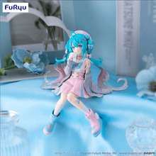 Hatsune Miku: Sitting Figure -Love Sailor Grey Color Ver.- (Furyu Corporation) - Ultra Rare POP