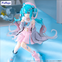 Hatsune Miku: Sitting Figure -Love Sailor Grey Color Ver.- (Furyu Corporation) - Ultra Rare POP