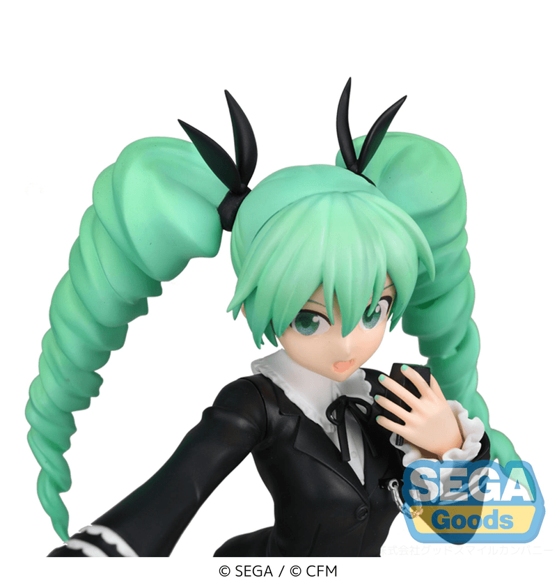 Hatsune Miku: Spm Figure Hatsune Miku - Dark Angel (Re-Run) (Sega) - Ultra Rare POP
