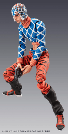Jojo's Bizarre Adventure Part 5 Golden Wind: Super Action Statue Guido Mista & S.P (3rd-Run) (Medicos Entertainment) - Ultra Rare POP