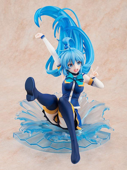 Konosuba: God's Blessing on This Wonderful World! Aqua: Sneaker Bunko 30th Anniversary Ver.(Re-Run) - 1/7 Scale Figure - Ultra Rare POP