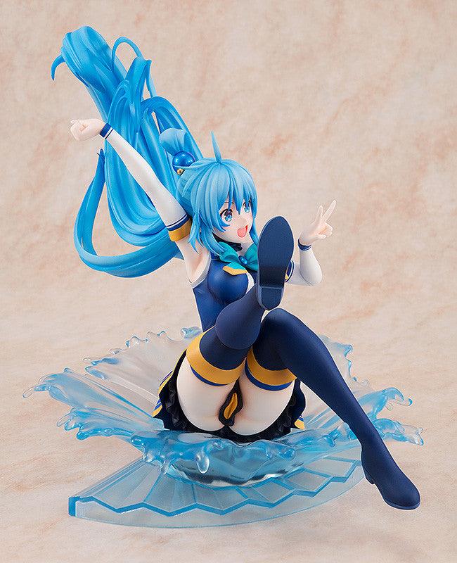 Konosuba: God's Blessing on This Wonderful World! Aqua: Sneaker Bunko 30th Anniversary Ver.(Re-Run) - 1/7 Scale Figure - Ultra Rare POP