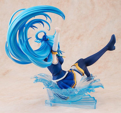 Konosuba: God's Blessing on This Wonderful World! Aqua: Sneaker Bunko 30th Anniversary Ver.(Re-Run) - 1/7 Scale Figure - Ultra Rare POP