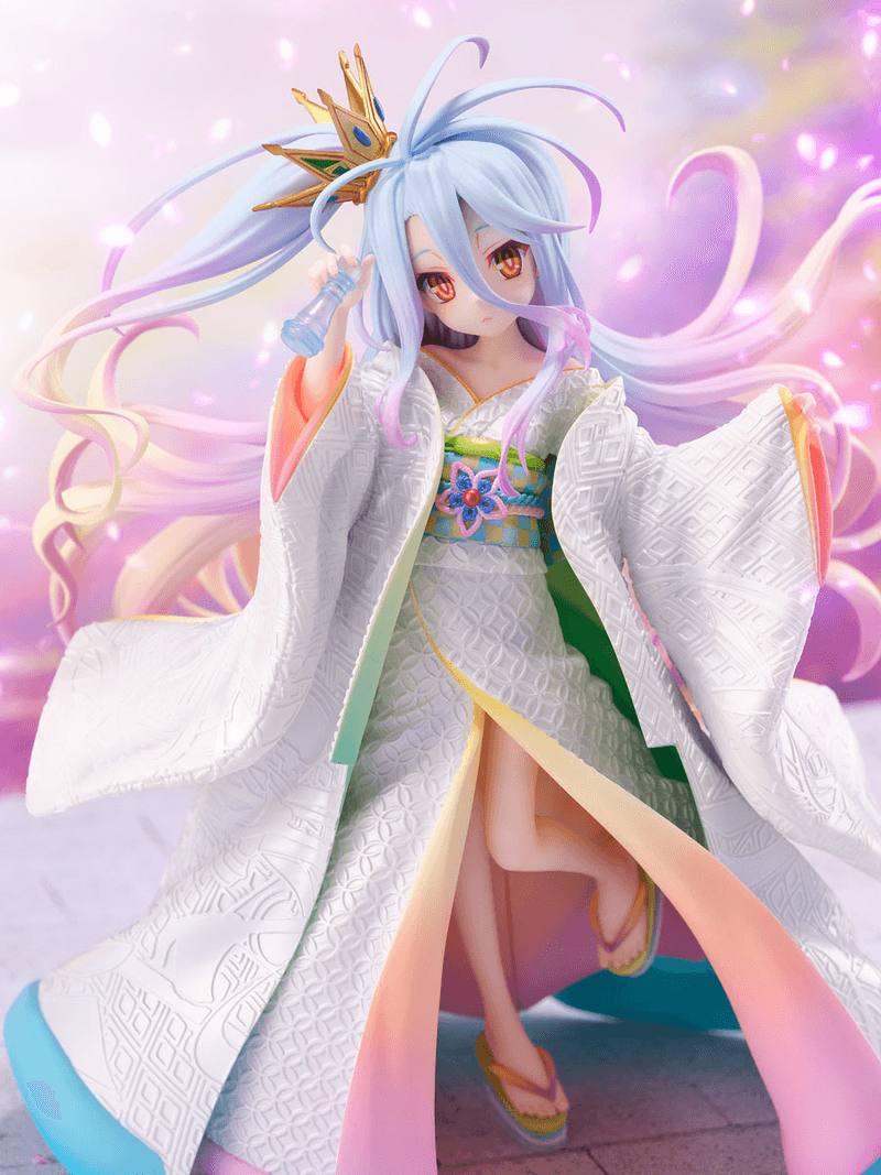 No Game No Life: Shiro -Shiromuku- - 1/7 Scale Figure (Furyu Corporation) - Ultra Rare POP