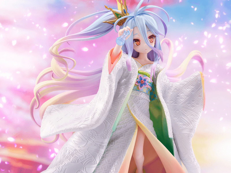 No Game No Life: Shiro -Shiromuku- - 1/7 Scale Figure (Furyu Corporation) - Ultra Rare POP