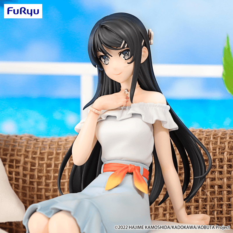 Rascal Does Not Dream Series: Sitting Figure -Mai Sakurajima Summer Outfit Ver.- (Furyu Corporation) - Ultra Rare POP