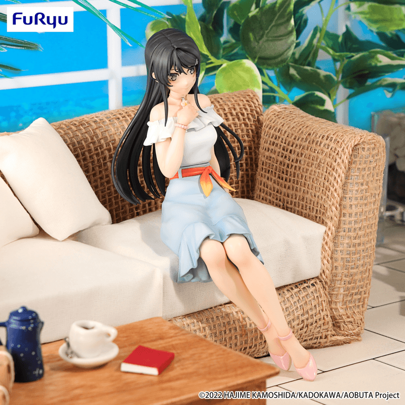 Rascal Does Not Dream Series: Sitting Figure -Mai Sakurajima Summer Outfit Ver.- (Furyu Corporation) - Ultra Rare POP