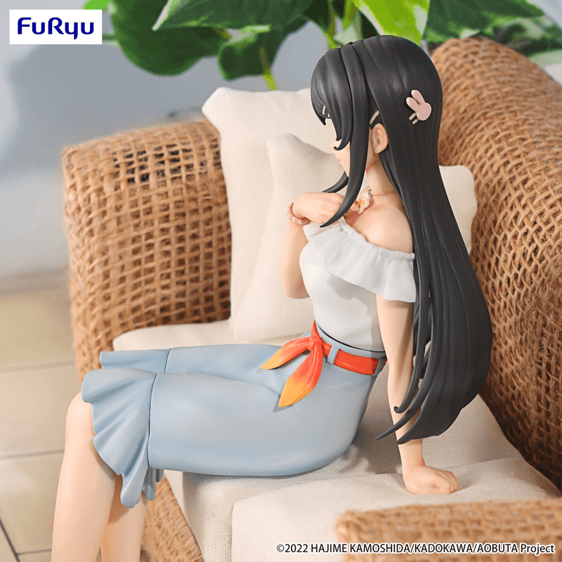 Rascal Does Not Dream Series: Sitting Figure -Mai Sakurajima Summer Outfit Ver.- (Furyu Corporation) - Ultra Rare POP