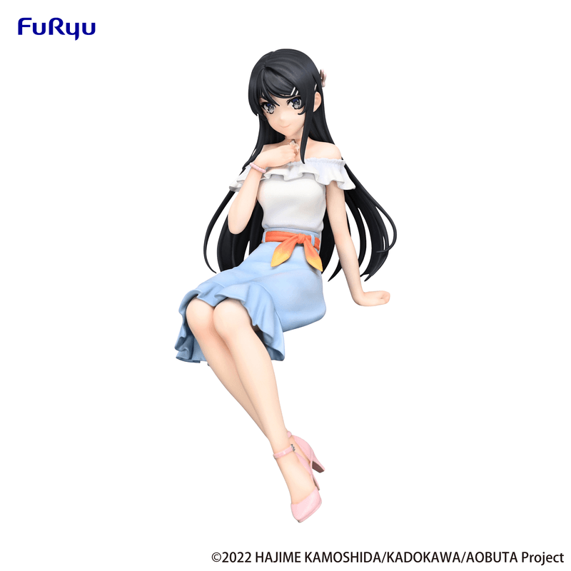 Rascal Does Not Dream Series: Sitting Figure -Mai Sakurajima Summer Outfit Ver.- (Furyu Corporation) - Ultra Rare POP
