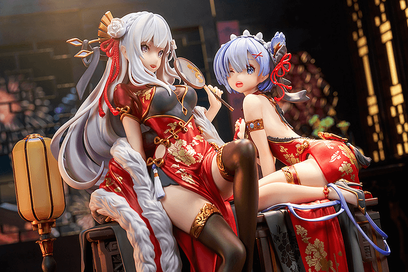 Re:Zero -Starting Life in Another World-: Rem: Graceful Beauty 2024 New Year Ver. - 1/7 Scale Figure (Kadokawa) - Ultra Rare POP