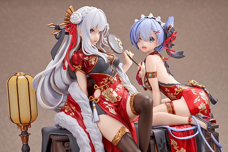Re:Zero -Starting Life in Another World-: Rem: Graceful Beauty 2024 New Year Ver. - 1/7 Scale Figure (Kadokawa) - Ultra Rare POP