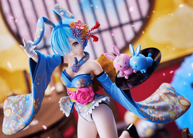 Re:Zero -Starting Life in Another World-: Rem Wa-Bunny - 1/7 Scale Figure (Furyu Corporation) - Ultra Rare POP