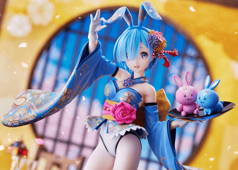 Re:Zero -Starting Life in Another World-: Rem Wa-Bunny - 1/7 Scale Figure (Furyu Corporation) - Ultra Rare POP