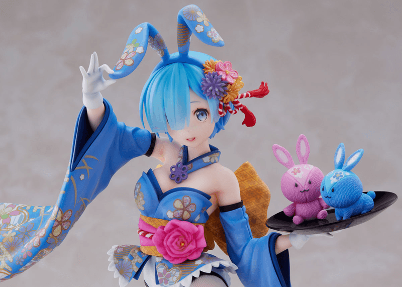 Re:Zero -Starting Life in Another World-: Rem Wa-Bunny - 1/7 Scale Figure (Furyu Corporation) - Ultra Rare POP