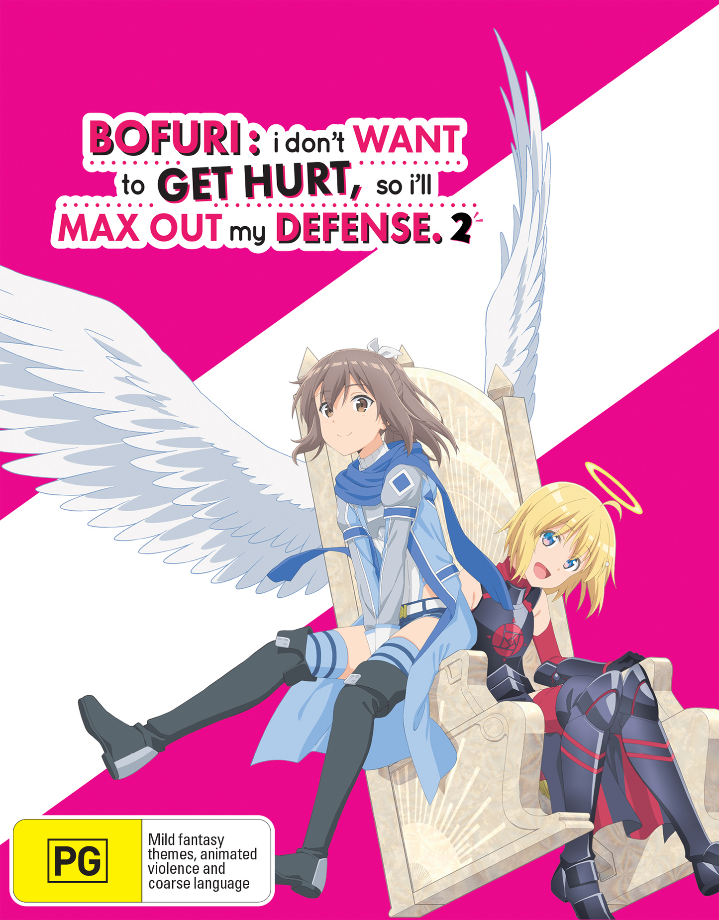 Bofuri: I Don't Want to Get Hurt, so I'll Max Out My Defense - Season 2 DVD / Blu-Ray Combo - Limited Edition