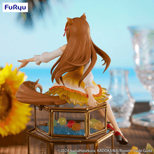 Spice and Wolf: Sitting Figure -Holo Sunflower Dress Ver.- (Furyu Corporation) - Ultra Rare POP