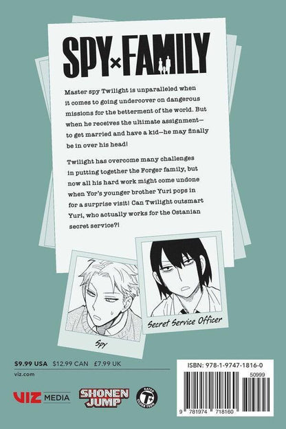 Spy X Family Vol. 3 by Tatsuya Endo | Paperback - Ultra Rare POP