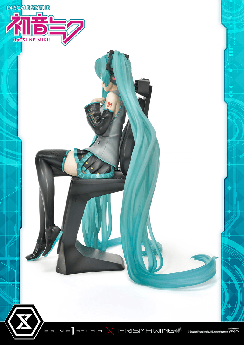Hatsune Miku: Prisma Wing Hatsune Miku "art by Neco" - 1/4 Scale Figure (Prime 1 Studio) - Ultra Rare POP