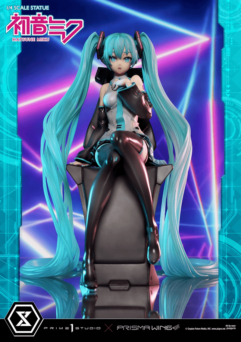 Hatsune Miku: Prisma Wing Hatsune Miku "art by Neco" - 1/4 Scale Figure (Prime 1 Studio) - Ultra Rare POP