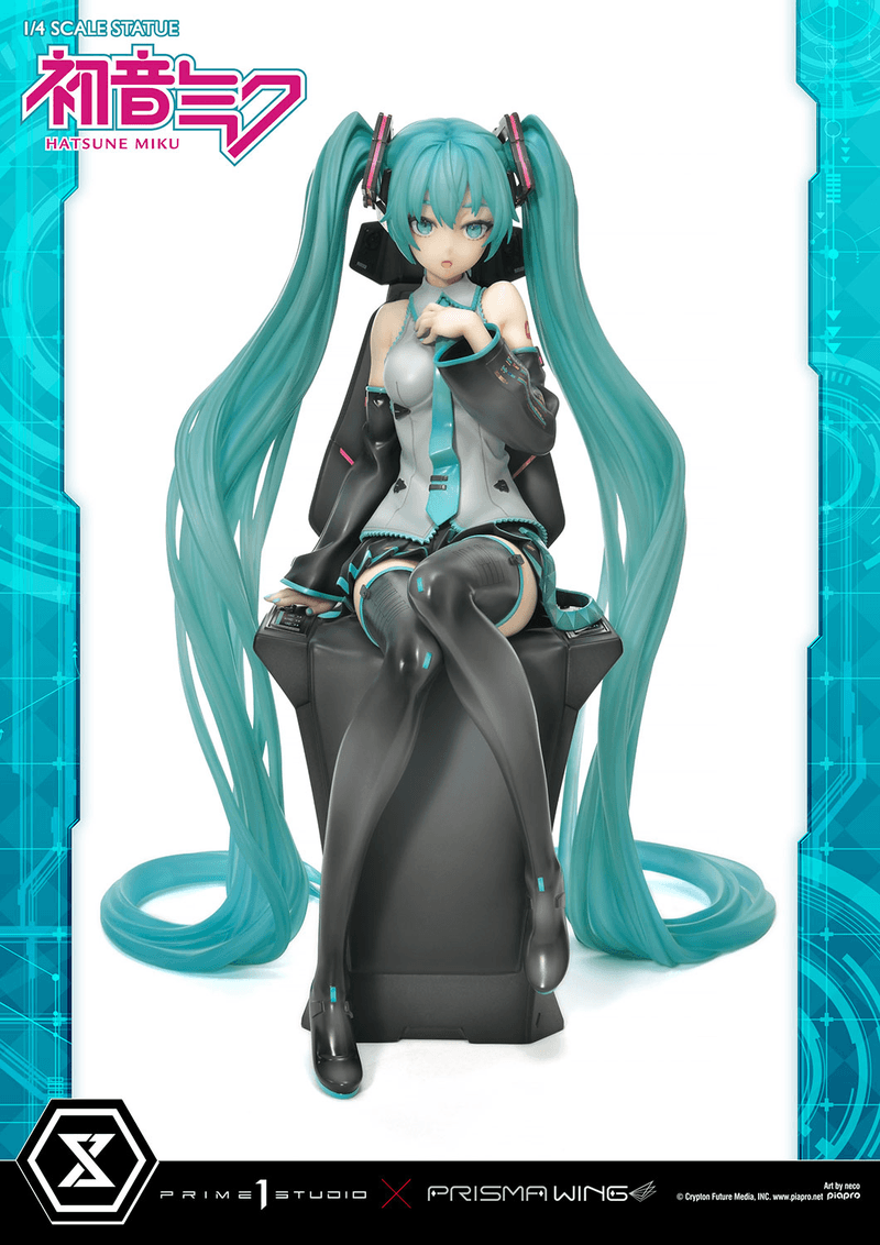 Hatsune Miku: Prisma Wing Hatsune Miku "art by Neco" - 1/4 Scale Figure (Prime 1 Studio) - Ultra Rare POP