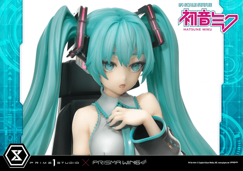 Hatsune Miku: Prisma Wing Hatsune Miku "art by Neco" - 1/4 Scale Figure (Prime 1 Studio) - Ultra Rare POP
