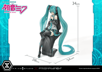 Hatsune Miku: Prisma Wing Hatsune Miku "art by Neco" - 1/4 Scale Figure (Prime 1 Studio) - Ultra Rare POP
