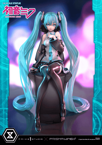 Hatsune Miku: Prisma Wing Hatsune Miku "art by Neco" - 1/4 Scale Figure (Prime 1 Studio) - Ultra Rare POP