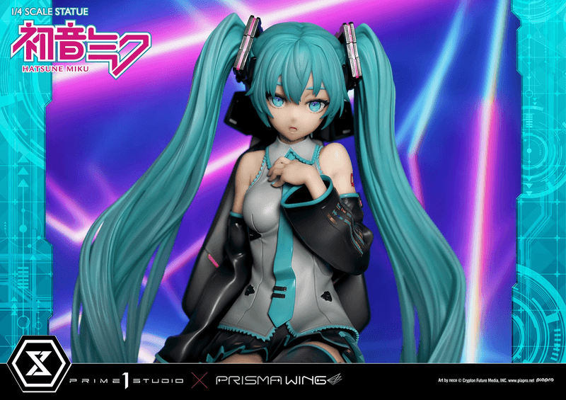 Hatsune Miku: Prisma Wing Hatsune Miku "art by Neco" - 1/4 Scale Figure (Prime 1 Studio) - Ultra Rare POP
