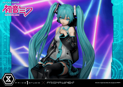 Hatsune Miku: Prisma Wing Hatsune Miku "art by Neco" - 1/4 Scale Figure (Prime 1 Studio) - Ultra Rare POP