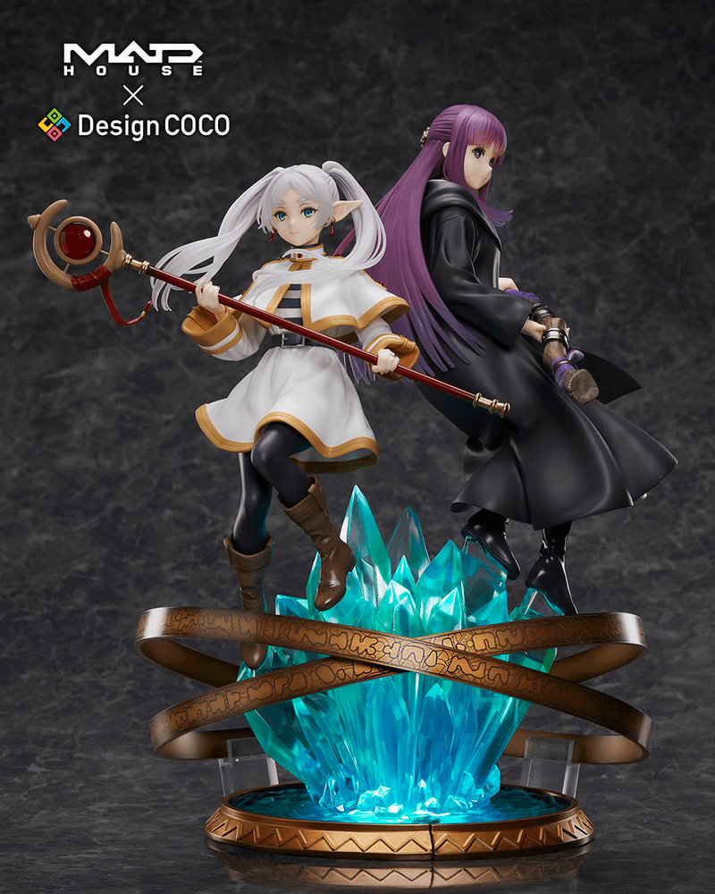 Frieren: Beyond Journey's End Friren & Fern [Madhouse ~designcoco Anime Anniversary Edition] 1/7 Scale Figure (Design Coco) - Ultra Rare POP