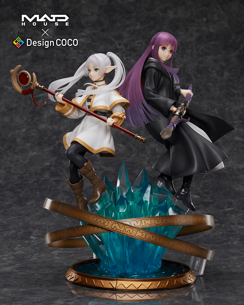 Frieren: Beyond Journey's End Friren & Fern [Madhouse ~designcoco Anime Anniversary Edition] 1/7 Scale Figure (Design Coco) - Ultra Rare POP