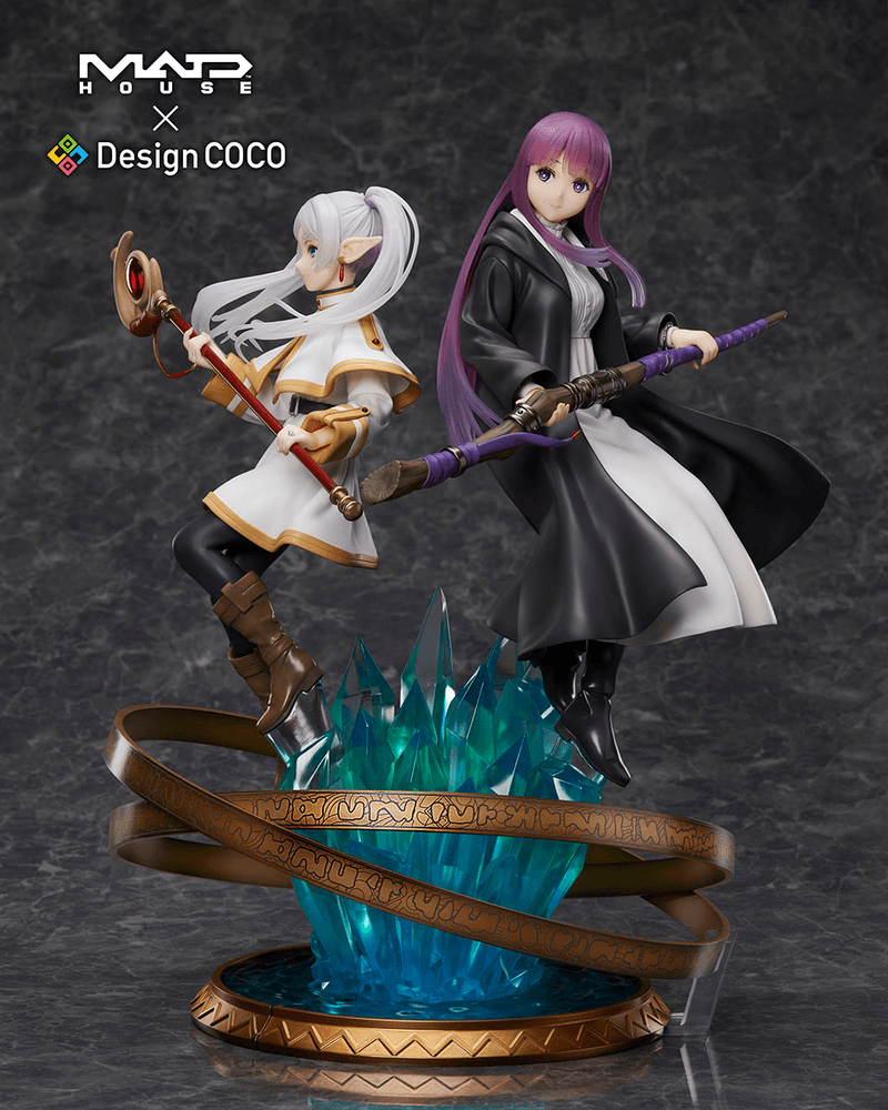 Frieren: Beyond Journey's End Friren & Fern [Madhouse ~designcoco Anime Anniversary Edition] 1/7 Scale Figure (Design Coco) - Ultra Rare POP