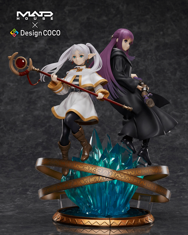 Frieren: Beyond Journey's End Friren & Fern [Madhouse ~designcoco Anime Anniversary Edition] 1/7 Scale Figure (Design Coco) - Ultra Rare POP