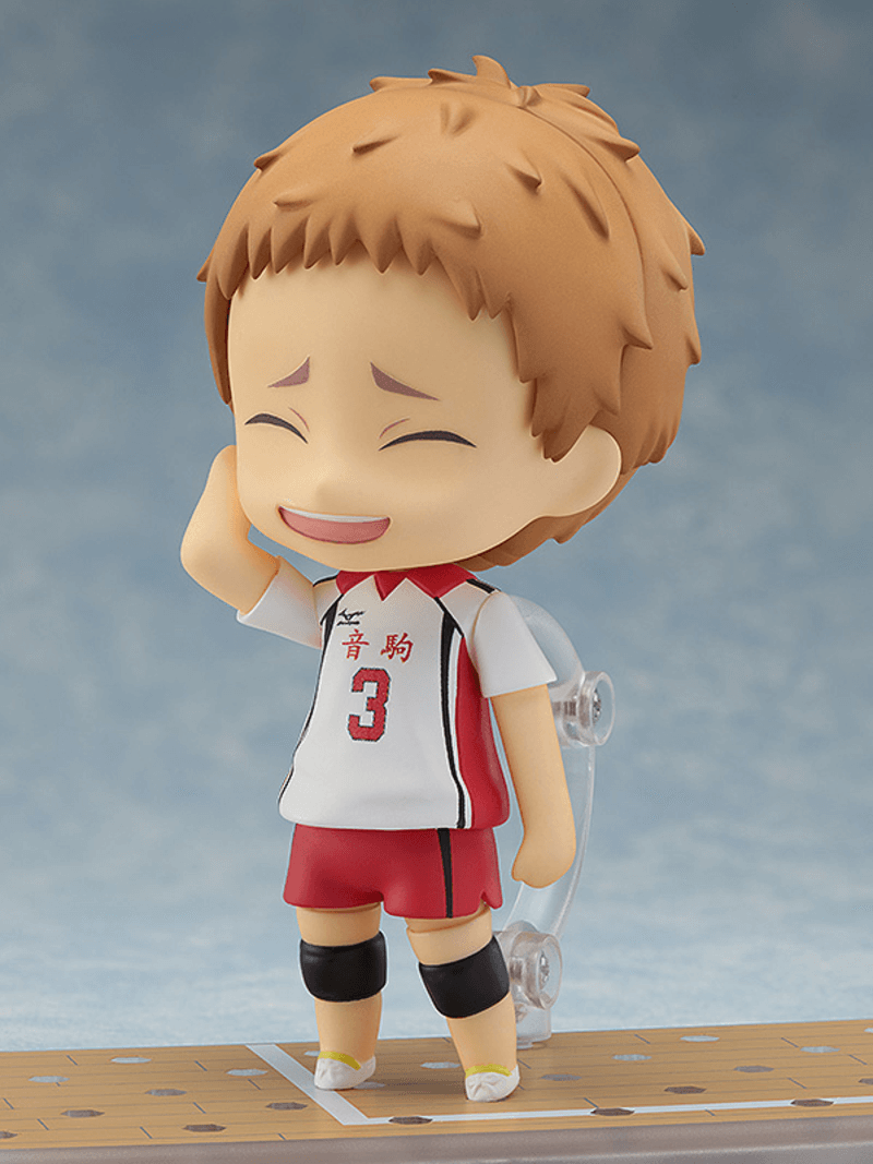 Haikyu!!: Nendoroid Morisuke Yaku (White)(Re-Run) - Ultra Rare POP