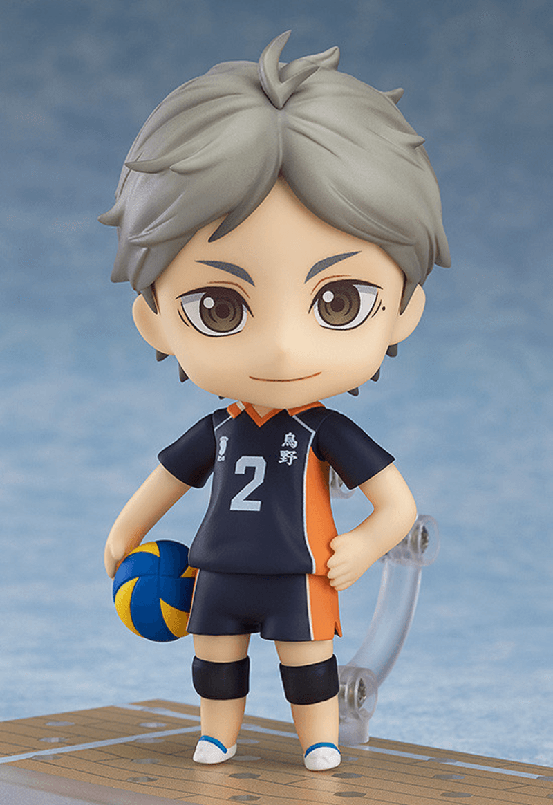 Haikyu!!: Nendoroid Koshi Sugawara (Black)(3rd-Run) - Ultra Rare POP