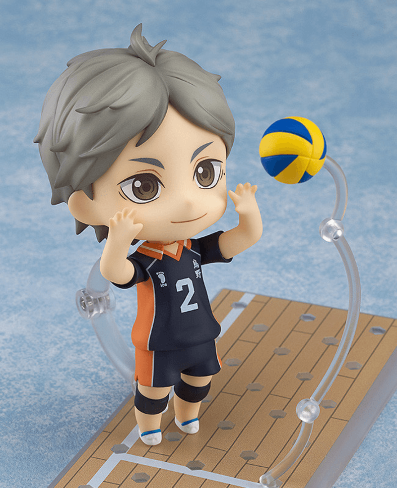 Haikyu!!: Nendoroid Koshi Sugawara (Black)(3rd-Run) - Ultra Rare POP