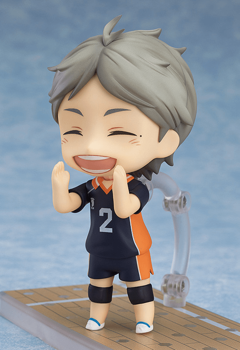 Haikyu!!: Nendoroid Koshi Sugawara (Black)(3rd-Run) - Ultra Rare POP