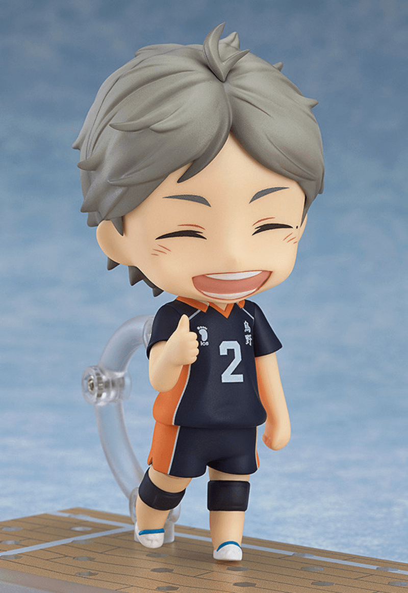 Haikyu!!: Nendoroid Koshi Sugawara (Black)(3rd-Run) - Ultra Rare POP